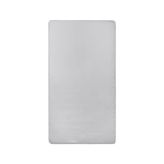 100% Cotton Satin Elastic Baby Sheet - Grey - 70x140 cm
