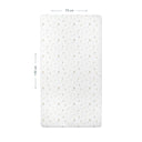 Circus 100% Organic Cotton Baby Fitted Sheet 70 x 140 cm