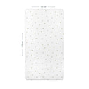 Happy Bee %100 Organik Pamuk Bebek Lastikli Çarşaf 70 x 140 cm