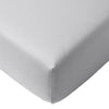 100% Cotton Satin Elastic Baby Sheet - Grey - 70x140 cm
