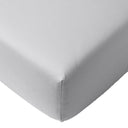 Gri %100 Organik Pamuk Lastikli Bebek Çarşaf 70 x 140 cm