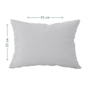 Ranforce Grey 100% Organic Cotton Baby Pillowcase 35 x 45cm