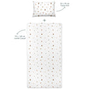 Forest Amigos %100 Organik Pamuk Bebek Lastikli Çarşaf Seti 70 x 140 cm