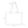 Happy Tony Embroidered Panama Bag - 56x34x17 cm