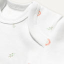 Loulou 100% Organic Cotton Short-Sleeve Baby Bodysuit