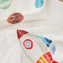 Space Planet White %100 Organik Pamuk Bebek Nevresim Takımı