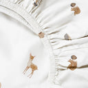 Forest Amigos 100% Organic Cotton Jersey Kids Fitted Sheet Set 100 x 200 cm