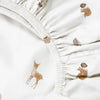 Forest Amigos 100% Cotton Combed Baby Fitted Sheet Set - 70x140x20 cm + 35x45 cm