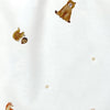 Forest Amigos 100% Cotton Combed Baby Fitted Sheet Set - 70x140x20 cm + 35x45 cm