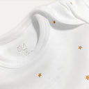 Stars 100% Organic Cotton Long-Sleeve Baby Bodysuit