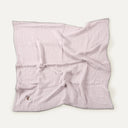 %100 Organik Pamuk Kirpi Nakışlı Çoban Dikişli Müslin Battaniye 100 x 100 cm