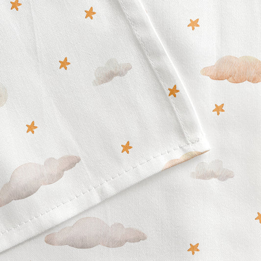 Happy Tony 100% Organic Cotton Satin Baby Bedding Set