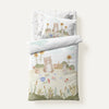 Moni 100% Organic Cotton, Satin Baby Bedding Set
