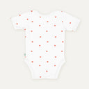 Amore %100 Organik Pamuk Kısa Kollu Bebek Body