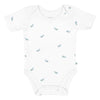 Aqua 100% Organic Cotton Baby Bodysuit