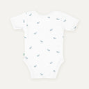 Aqua %100 Organik Pamuk Kısa Kollu Bebek Body
