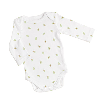 Avocado 100% Organic Cotton Long-Sleeve Baby Bodysuit