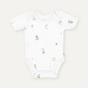 Circus 100% Organic Cotton Short-Sleeved Baby Bodysuit