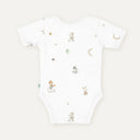 Circus 100% Organic Cotton Short-Sleeved Baby Bodysuit