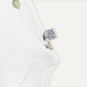 Circus 100% Organic Cotton Short-Sleeved Baby Bodysuit