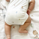 Circus 100% Organic Cotton Short-Sleeved Baby Bodysuit