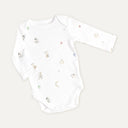 Circus 100% Organic Cotton Long-Sleeve Baby Bodysuit