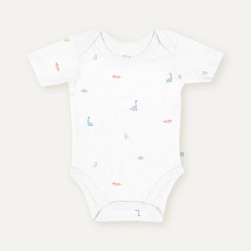 Dino 100% Organic Cotton Baby Bodysuit