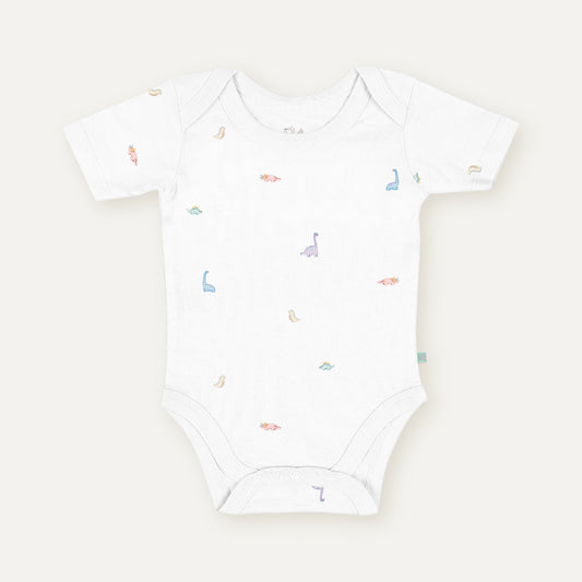 Dino 100% Organic Cotton Baby Bodysuit
