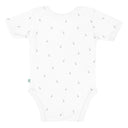 Feather 100% Organic Cotton Short-Sleeve Baby Bodysuit