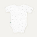 Feather 100% Organic Cotton Short-Sleeve Baby Bodysuit