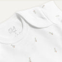 Feather 100% Organic Cotton 2-Piece Short-Sleeve Baby Bodysuit Set