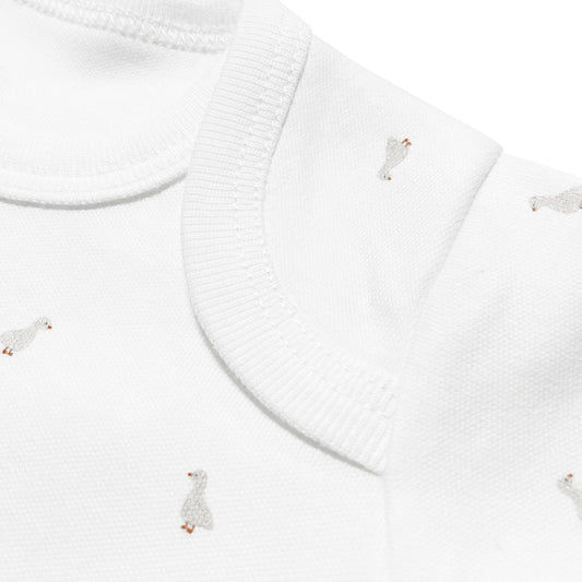 Feather %100 Organik Pamuk Uzun Kollu Bebek Body