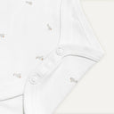 Feather 100% Organic Cotton 2-Piece Short-Sleeve Baby Bodysuit Set