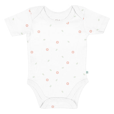 Loulou 100% Organic Cotton Short-Sleeve Baby Bodysuit