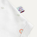 Loulou %100 Organik Pamuk 2'li Kısa Kollu Bebek Body Seti