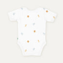 Safari %100 Organik Pamuk Kısa Kollu Bebek Body