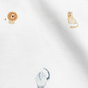 Safari 100% Organic Cotton Long-Sleeve Baby Bodysuit