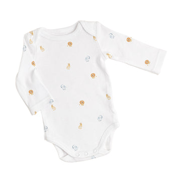 Safari 100% Organik Pamuk Uzun Kollu Bebek Body