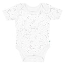 Space Planet %100 Organik Pamuk Kısa Kollu Bebek Body