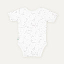 Space Planet 100% Organic Cotton Short-Sleeved Baby Bodysuit