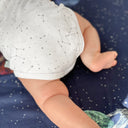 Space Planet %100 Organik Pamuk Kısa Kollu Bebek Body