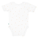 Stars 100% Organic Cotton Short-Sleeve Baby Bodysuit