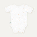 Stars 100% Organic Cotton Short-Sleeve Baby Bodysuit