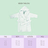 Boubou Embroidered 100% Organic Cotton Baby/Child Bathrobe