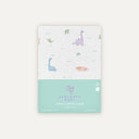 Dino 100% Organic Cotton Sheet 80 x 140 cm