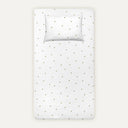 Happy Bee 100% Organic Cotton Kids' Fitted Sheet Set 100 x 200 cm