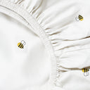 Happy Bee 100% Organic Cotton Baby Fitted Sheet Set 70 x 140 cm