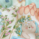 Dolce Villa %100 Organik Pamuk Müslin Örtü 100 x 100 cm