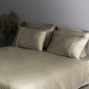 Casadora Home Fashion Double Duvet Cover Set, Beige, 160 x 200 cm