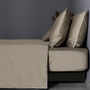 Casadora Home Fashion Double Duvet Cover Set, Beige, 160 x 200 cm